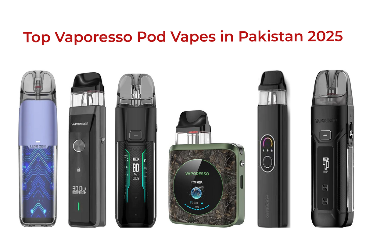 Top Vaporesso Pod Vapes in Pakistan 2025 – Galaxy Vapers