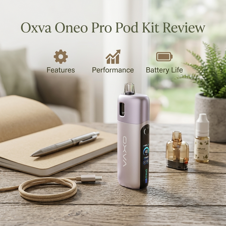 Oxva Oneo Pro Pod Kit Review: Features, Performance & Battery Life