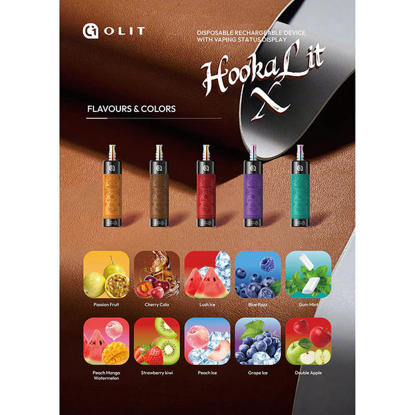 OLIT HOOKALIT X 20K PUFFS DISPOSABLE