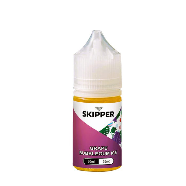 SKIPPER SALTNIC 30ML - GRAPE BUBBLEGUM ICE