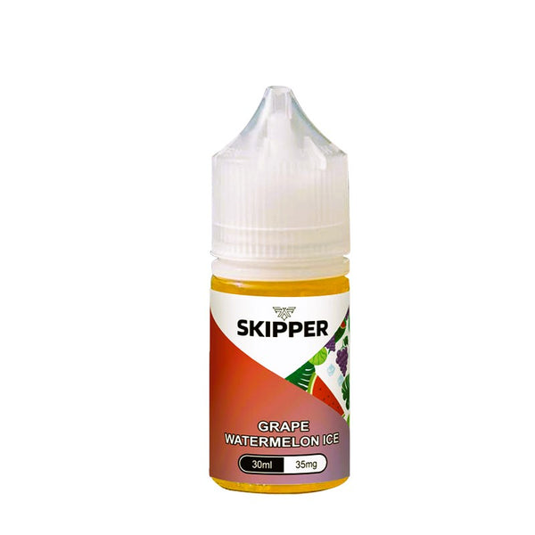 SKIPPER SALTNIC 30ML - GRAPE WATERMELON ICE