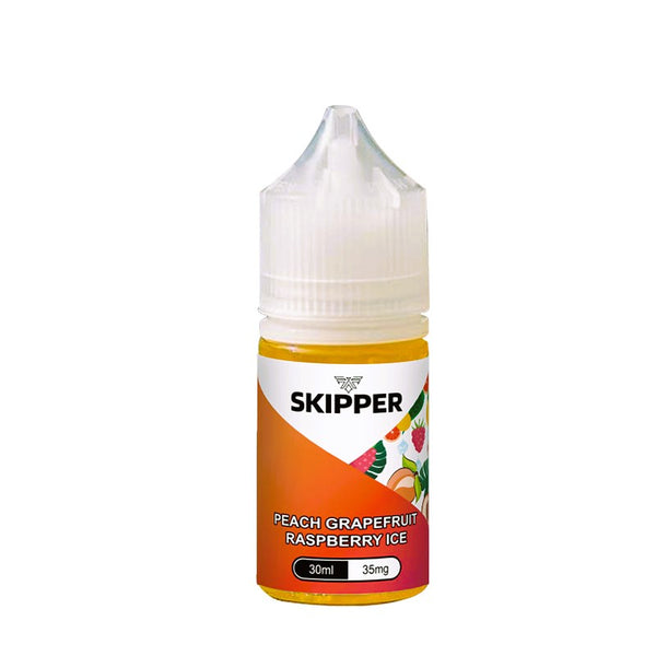 SKIPPER SALTNIC 30ML - PEACH GRAPEFRUIT RASPBERRY ICE