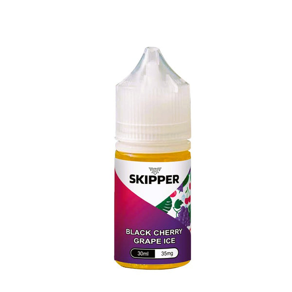 SKIPPER SALTNIC 30ML - BLACK CHERRY GRAPE ICE