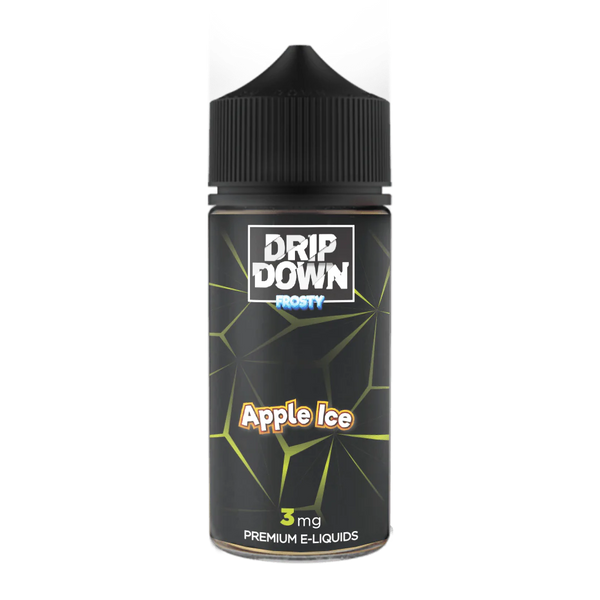 DRIP DOWN FROSTY APPLE ICE E-LIQUID 100ML