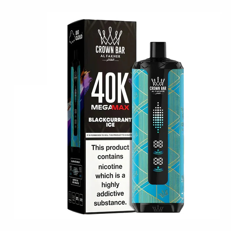 AL Fakher Crown Bar Mega Max 40K Puffs Disposable