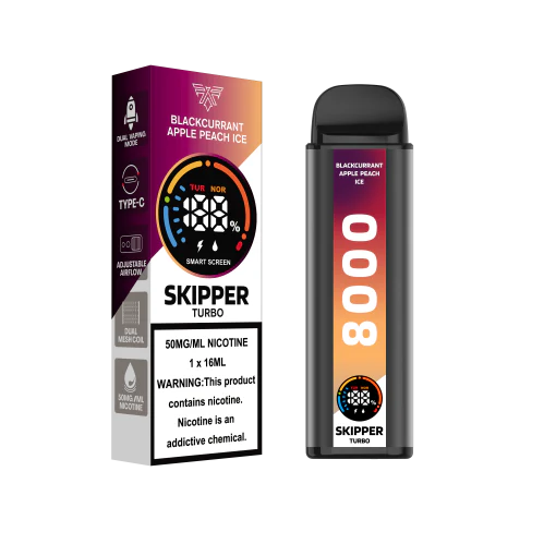Skipper Turbo Disposable 5% 10K Puffs
