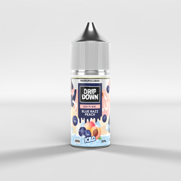 DRIP DOWN BLUE RAZZ PEACH - 30ML