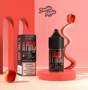 X PARIS SALTNIC- DOUBLE APPLE 30ML