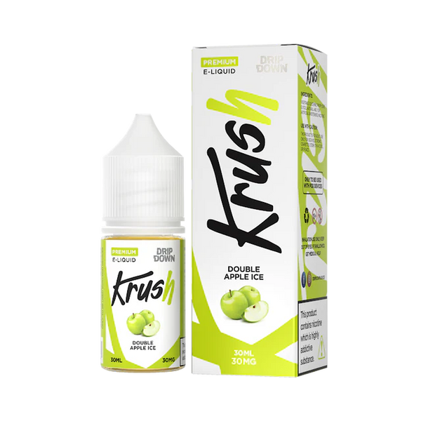 DRIP DOWN KRUSH SERIES 30ML -  DOUBLE APPLE ICE