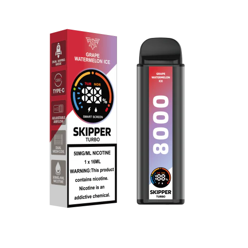 Skipper Turbo Disposable 5% 10K Puffs