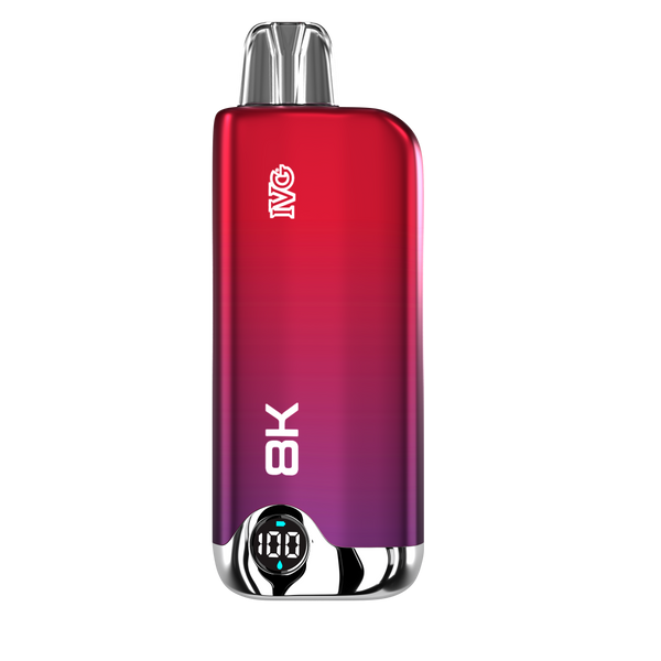 IVG DISPOSABLE GRAPE APPLE ICE-8000 PUFFS