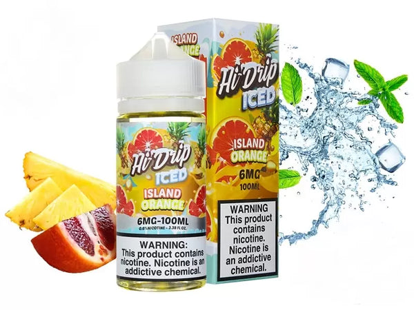 ICED ISLAND ORANGE  - HI DRIP | 100ML