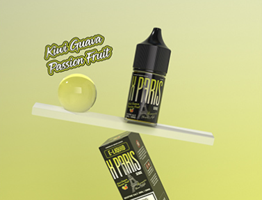 X PARIS SALTNIC- KIWI GUAVA PASSIONFRUIT 30ML