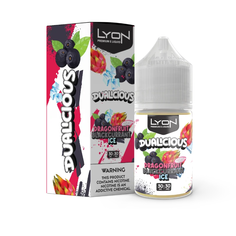 Lyon DUALICIOUS Dragon fruit Blackcurrant Ice 30ml