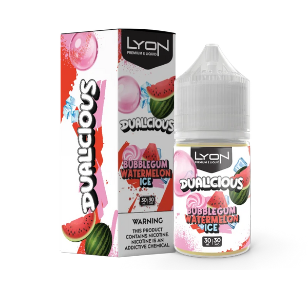 Lyon Dualicious Bubblegum Watermelon Ice 30ml