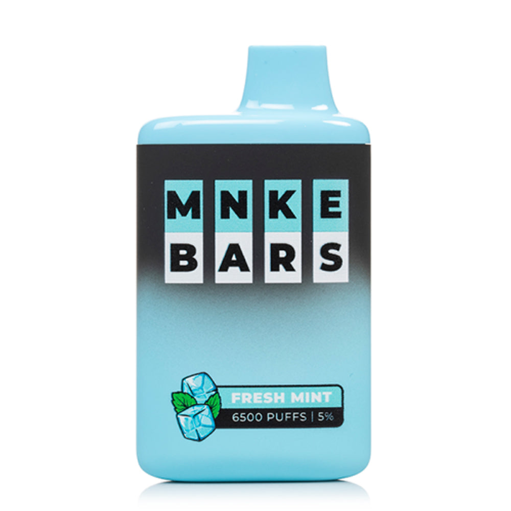 MNKE BARS DISPOSABLE – FRESH MINT 6500 PUFFS
