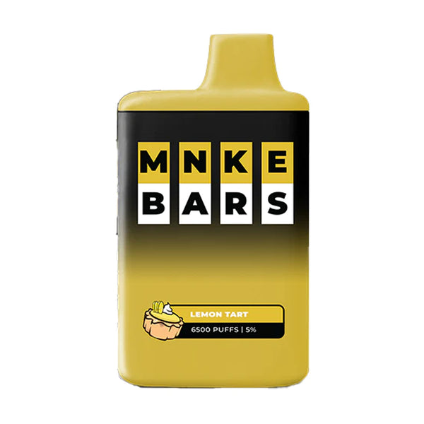 MNKE BARS DISPOSABLE - LEMON TART 6500 PUFFS