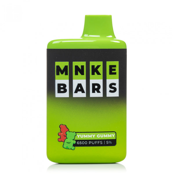 MNKE BARS DISPOSABLE – YUMMY GUMMY 6500 PUFFS