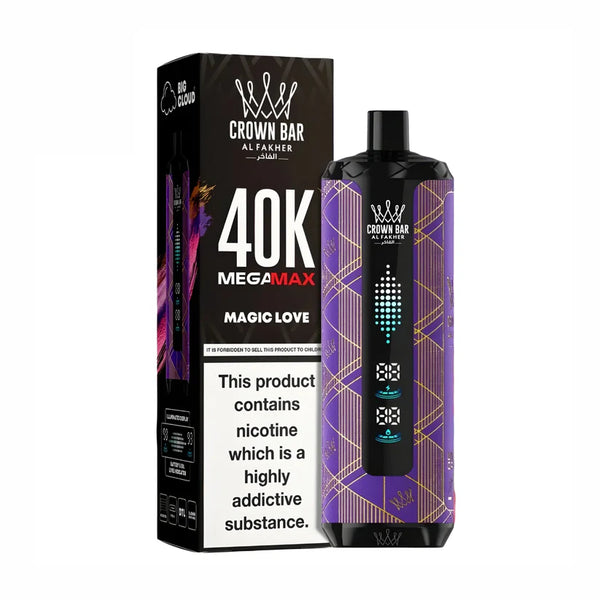 AL Fakher Crown Bar Mega Max 40K Puffs Disposable