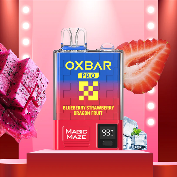 OXBAR MAGIC MAZE PRO - BLUEBERRY STRAWBERRY DRAGON FRUIT- 10000 PUFFS