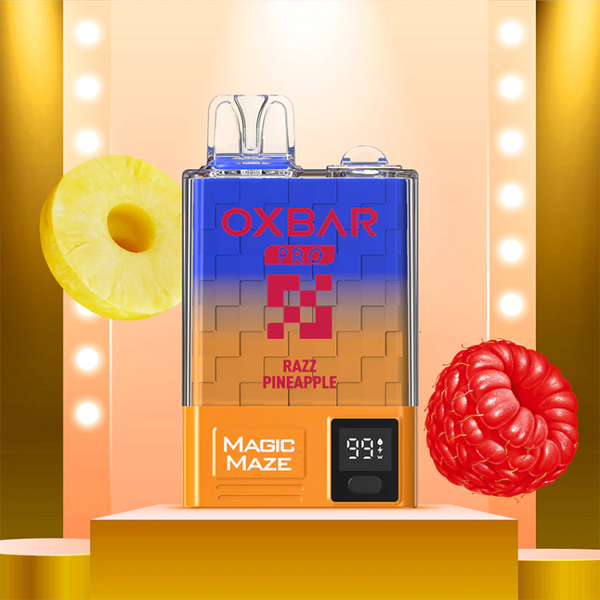 OXBAR MAGIC MAZE PRO - RAZZ PINEAPPLE - 10000 PUFFS