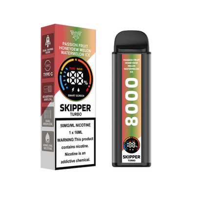 Skipper Turbo Disposable 5% 10K Puffs