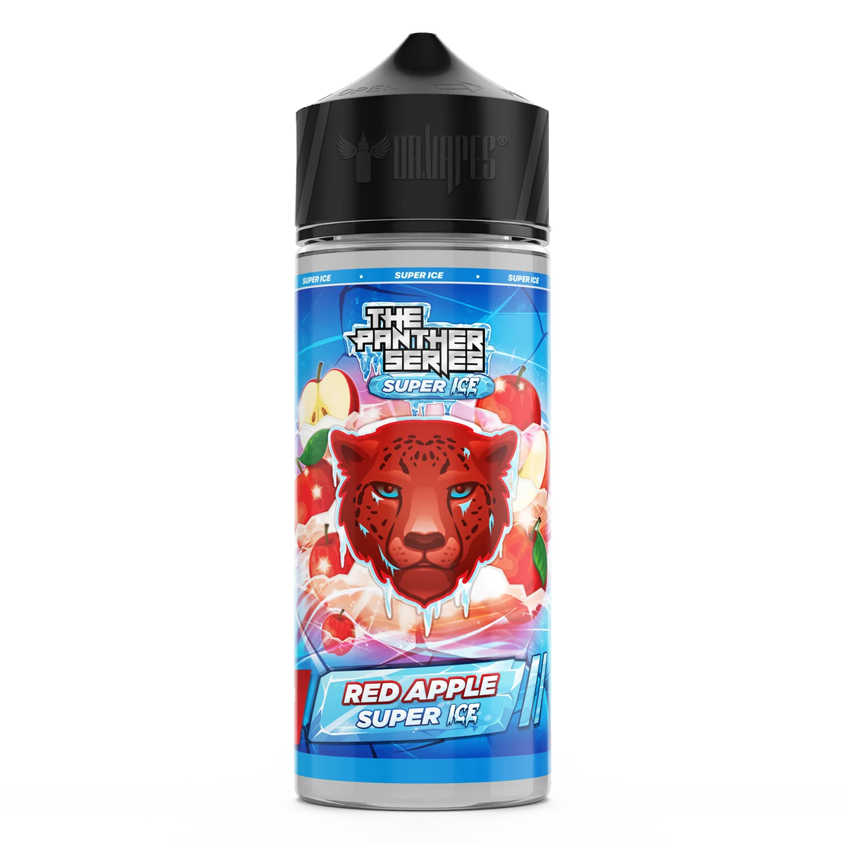 DR VAPES PANTHER SUPER ICE - RED APPLE ICE 120ML
