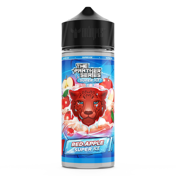 DR VAPES PANTHER SUPER ICE - RED APPLE ICE 120ML