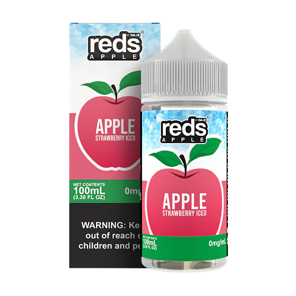 REDS BY DAZE- APPLE STRAWBERRY ICED-100ML