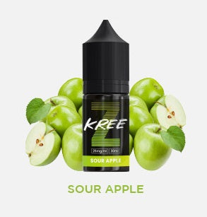 KREE Z SERIES SALTNIC- SOUR APPLE 30ML