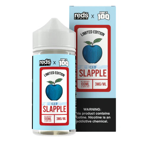 REDS BY DAZE- SLAPPLE ICED- 100ML
