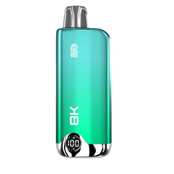 IVG DISPOSABLE SPEARMINT-8000 PUFFS