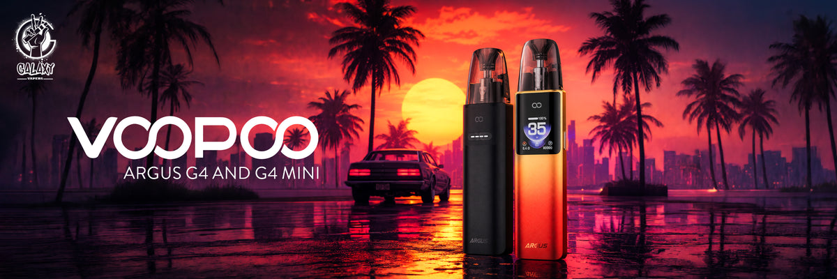 Voopoo Argus G4 and G4 Mini pod kits