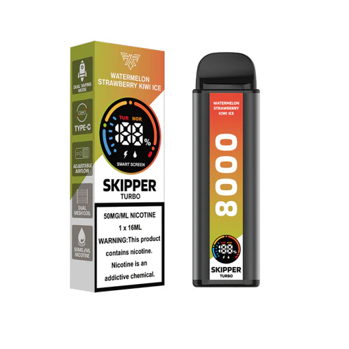 Skipper Turbo Disposable 5% 10K Puffs