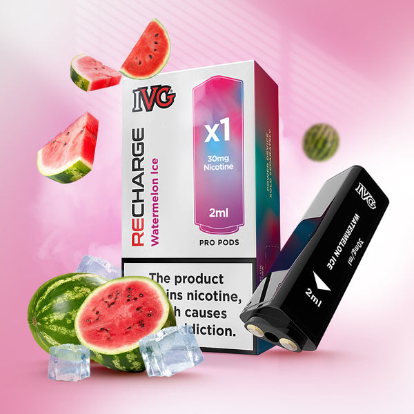 IVG RECHARGE AIR DISPOSABLE PRO POD - WATERMELON ICE