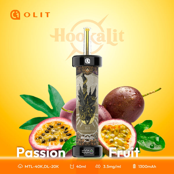 HOOKALIT DISPOSABLE 40K PUFFS - PASSION FRUIT