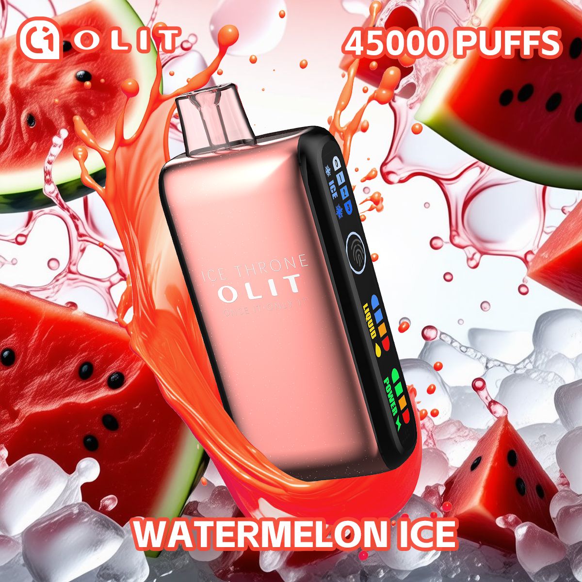 OLIT Ice Throne 5% 45k Puffs Disposable With Ice Adjustment