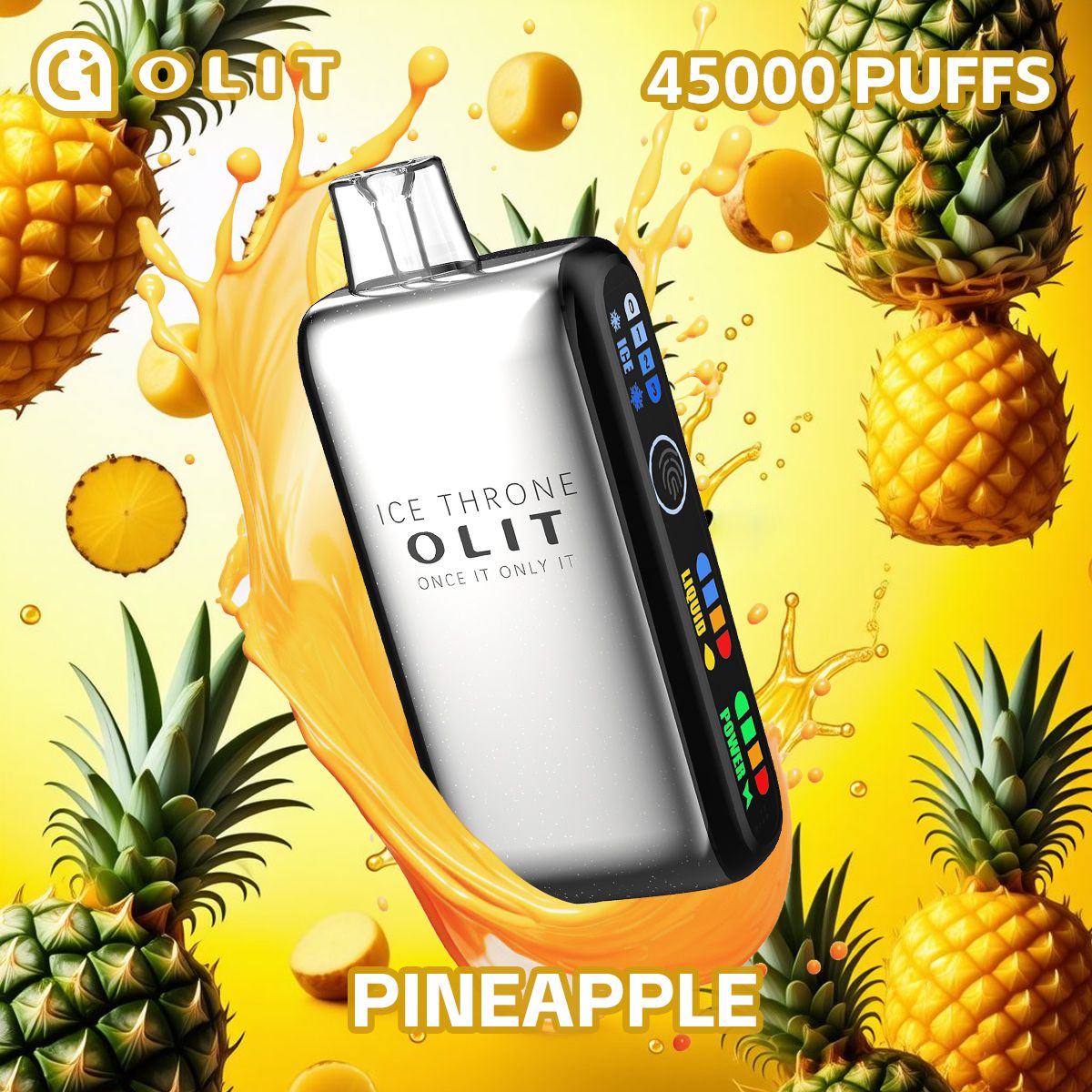 OLIT Ice Throne 5% 45k Puffs Disposable With Ice Adjustment