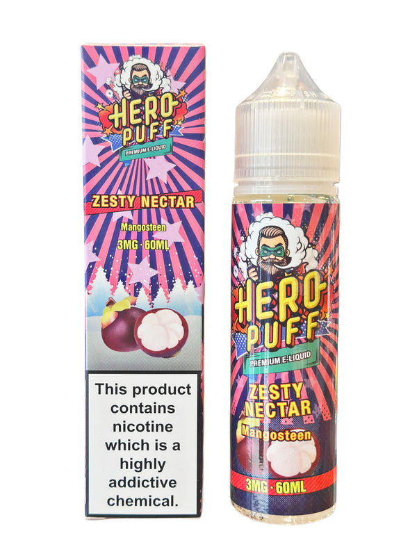 ZESTY NECTAR E-LIQUID HERO PUFF - 60ML