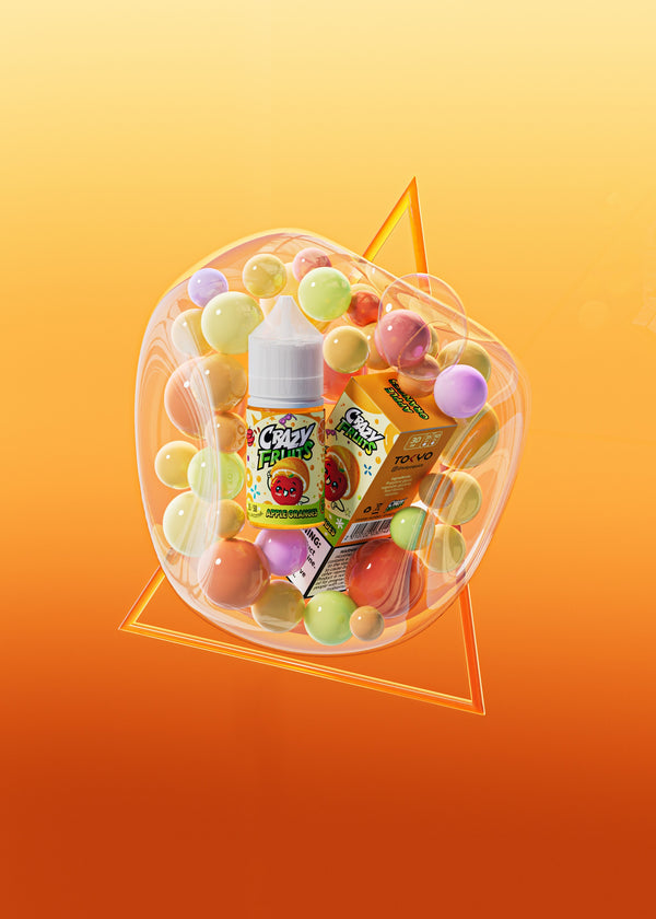 APPLE ORANGE- TOKYO CRAZY FRUITS SALTNIC 30ML