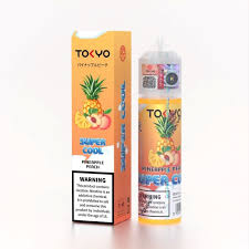 TOKYO SUPER COOL PINEAPPLE PEACH FREEBASE 60ML