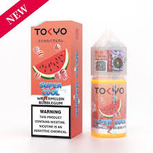 Tokyo Super Cool Watermelon Bubble Gum 30ml