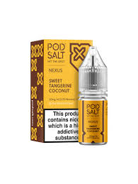 POD SALT NEXUS SWEET TANGERINE COCONUT -30ML