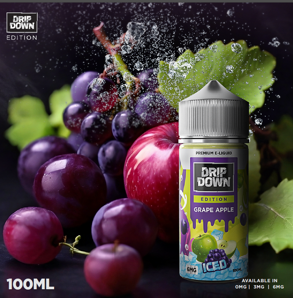 DRIP DOWN EDITION GRAPE APPLE - 100ML