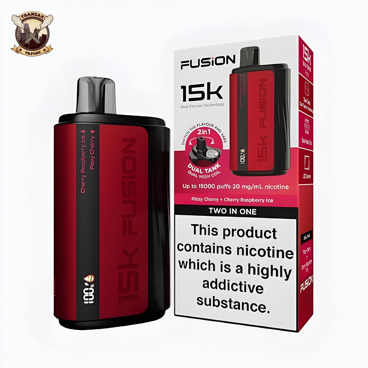 Fusion Two In One 15K Disposable 2%