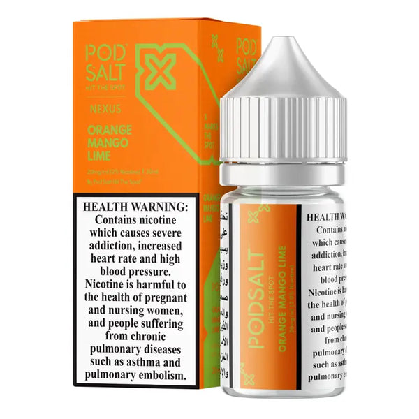 POD SALT NEXUS ICED ORANGE MANGO LIME SALTNIC -30ML