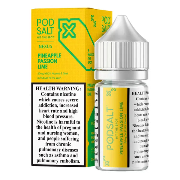 POD SALT NEXUS PINEAPPLE PASSION LIME SALTNIC 30ML