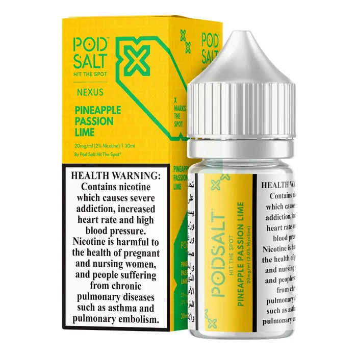POD SALT NEXUS PINEAPPLE PASSION LIME SALTNIC 30ML
