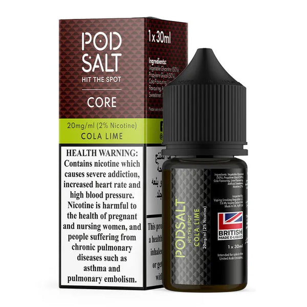POD SALT CORE COLA LIME SALTNIC -30ML