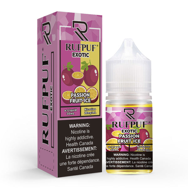 RUFPUF EXOTIC PASSION FRUIT ICE SALTNIC – 30ml
